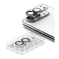 iPhone Duo Ringke Full Cover Camera Lens Protector - 2 Pcs. - Black / Clear