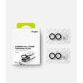 iPhone Duo Ringke Full Cover Camera Lens Protector - 2 Pcs. - Black / Clear