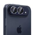 iPhone Duo Tech-Protect Camring Fit+ Camera Lens - 2 Pcs. - Black & Clear