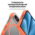 iPhone Fold Dux Ducis Expn Hybrid Case - MagSafe Compatible - Orange