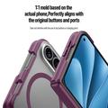 iPhone Fold Dux Ducis Expn Hybrid Case - MagSafe Compatible - Dark Cherry