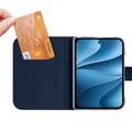 iPhone Fold Dux Ducis Skin Pro Flip Case - Blue