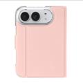 iPhone Fold Dux Ducis Skin Pro Flip Case - Pink