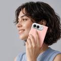 iPhone Fold Dux Ducis Skin Pro Flip Case - Pink