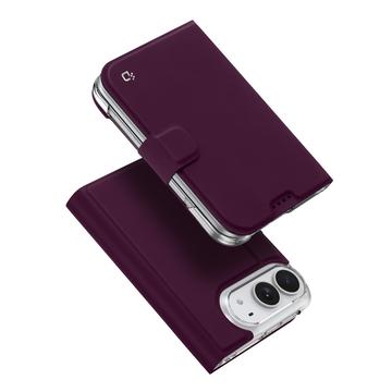 iPhone Fold Dux Ducis Skin Pro Flip Case - Dark Cherry