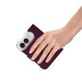 iPhone Fold Dux Ducis Skin Pro Flip Case - Dark Cherry