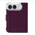 iPhone Fold Dux Ducis Skin Pro Flip Case - Dark Cherry