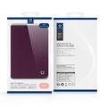 iPhone Fold Dux Ducis Skin Pro Flip Case - Dark Cherry