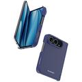 iPhone Fold Dux Ducis Vyne Magnetic Case with Hinge Protection - Blue