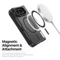 iPhone Fold Dux Ducis Yind Hybrid Case - MagSafe Compatible - Black