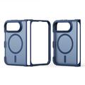 iPhone Fold Dux Ducis Yind Hybrid Case - MagSafe Compatible - Dark Blue