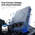iPhone Fold Dux Ducis Yind Hybrid Case - MagSafe Compatible - Dark Blue
