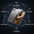 iPhone Fold Full Cover Tempered Glass Screen Protector - 9H - Black Edge