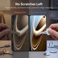 iPhone Fold Full Cover Tempered Glass Screen Protector - 9H - Black Edge