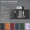 iPhone Fold Magnetic Tri-Fold Wallet Case - Black