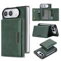 iPhone Fold Magnetic Tri-Fold Wallet Case - Green