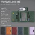 iPhone Fold Magnetic Tri-Fold Wallet Case - Green