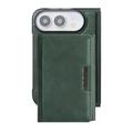 iPhone Fold Magnetic Tri-Fold Wallet Case - Green