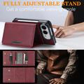 iPhone Fold Magnetic Tri-Fold Wallet Case - Red