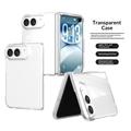 iPhone Fold Plastic Case - Transparent