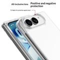 iPhone Fold Plastic Case - Transparent