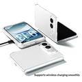 iPhone Fold Plastic Case - Transparent