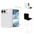 iPhone Fold Plastic Case - Transparent