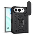 iPhone Fold Rotary Ring Hybrid Case with Camera Shield
