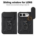 iPhone Fold Rotary Ring Hybrid Case with Camera Shield