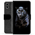 iPhone X / iPhone XS Premium Wallet Case - Black Panther