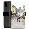 iPhone X / iPhone XS Premium Wallet Case - Italy Street