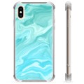 iPhone X / iPhone XS Hybrid Case - Blue Marble