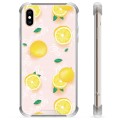 iPhone X / iPhone XS Hybrid Case - Lemon Pattern