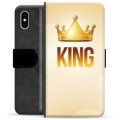 iPhone X / iPhone XS Premium Wallet Case - King