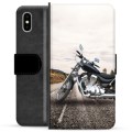 iPhone X / iPhone XS Premium Wallet Case - Motorbike