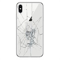 iPhone XS Max Back Cover Repair - Glass Only - White