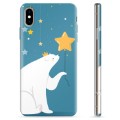 iPhone X / iPhone XS TPU Case - Polar Bear