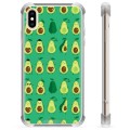 iPhone X / iPhone XS Hybrid Case - Avocado Pattern