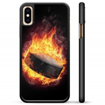 iPhone X / iPhone XS Protective Cover - Ice Hockey