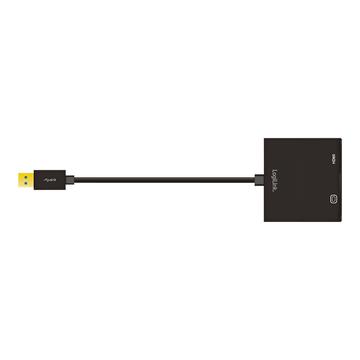 LogiLink UA0234 USB / VGA / HDMI Adapter - Black