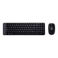 Logitech MK220 Wireless Keyboard and Mouse Combo - Black