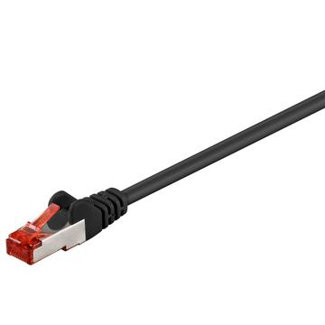 Goobay CCA RJ45 S/FTP CAT 6 Network Cable - 5m - Black