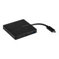 Targus USB-C Hub to 3 x USB-A and 1x USB-C Power Delivery - Black