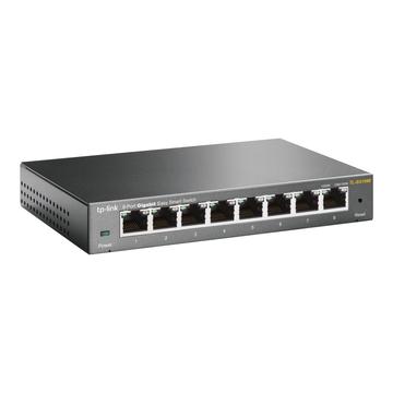 TP-Link TL-SG108E 8-Port Gigabit Easy Smart Switch - Black