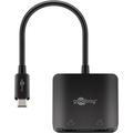 Goobay USB-C to Dual HDMI - Black