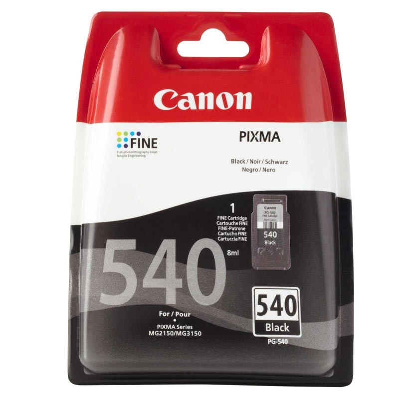 Canon Pixma MG 3150, MX 515 Inkjet Cartridge PG-540 - Black