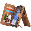 Samsung Galaxy S7 Edge Caseme Multifunctional Wallet Case - Brown