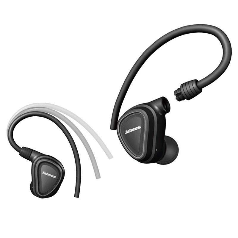 Jabees Shield True Wireless Fitness Earbuds - Black