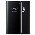 iPhone 7/8/SE (2020)/SE (2022) Luxury Mirror View Flip Case - Black