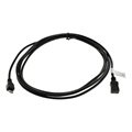 Micro USB Extension Cable - 5pin - 2m - Black